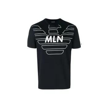 EMPORIO ARMANI T Shirts Men Black