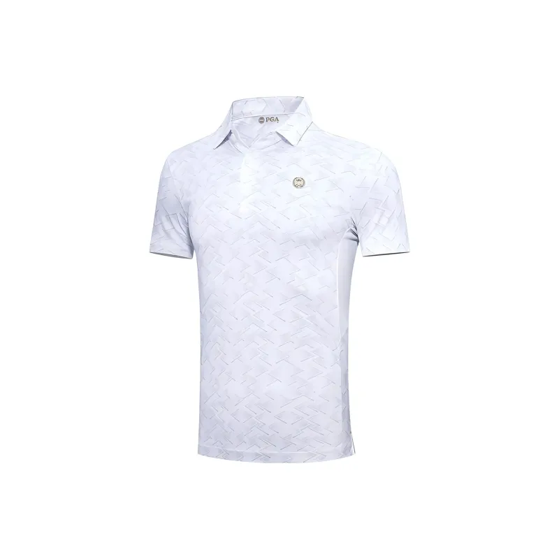 PGA Polo Shirts Men White-0
