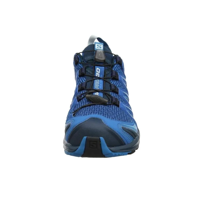 SALOMON XA PRO 3D Anti Slip Wear Resistant Low Top Trail Running Shoes Men's Blue-2