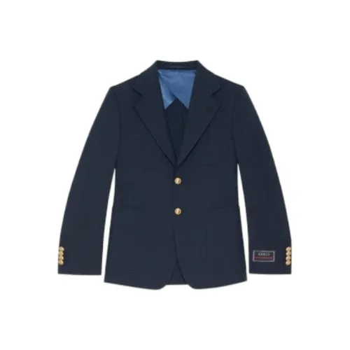GUCCI Logo patch Suit Jacket
