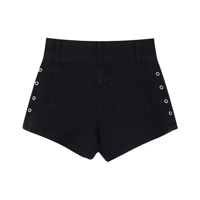 ECNR Casual Shorts Women's Black-8