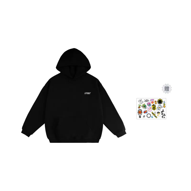 Lefight Fleece Lined Sweatshirts Unisex-0