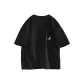 [Quick Dry Sun Protection]Black (with Happy Shark Chest Logo)
