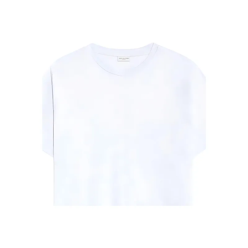 DRIES VAN NOTEN Boxy Crewneck T Shirt-4