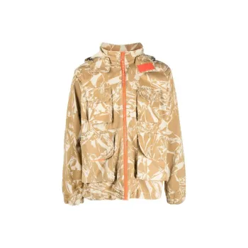 Aries Crinkle Camo Cargo Jacket