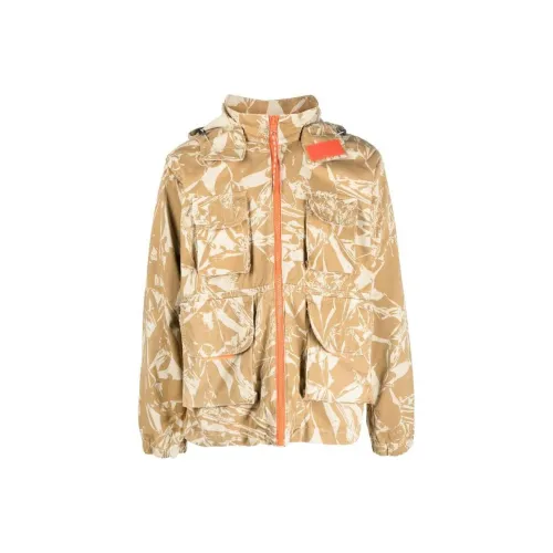 Aries Crinkle Camo Cargo Jacket