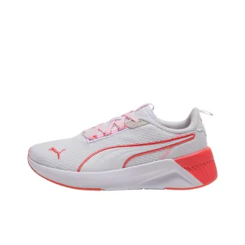 PUMA Softride Harli Anti Slip Wear Resistant Low Top Casual Running Shoes Women's White Pink
