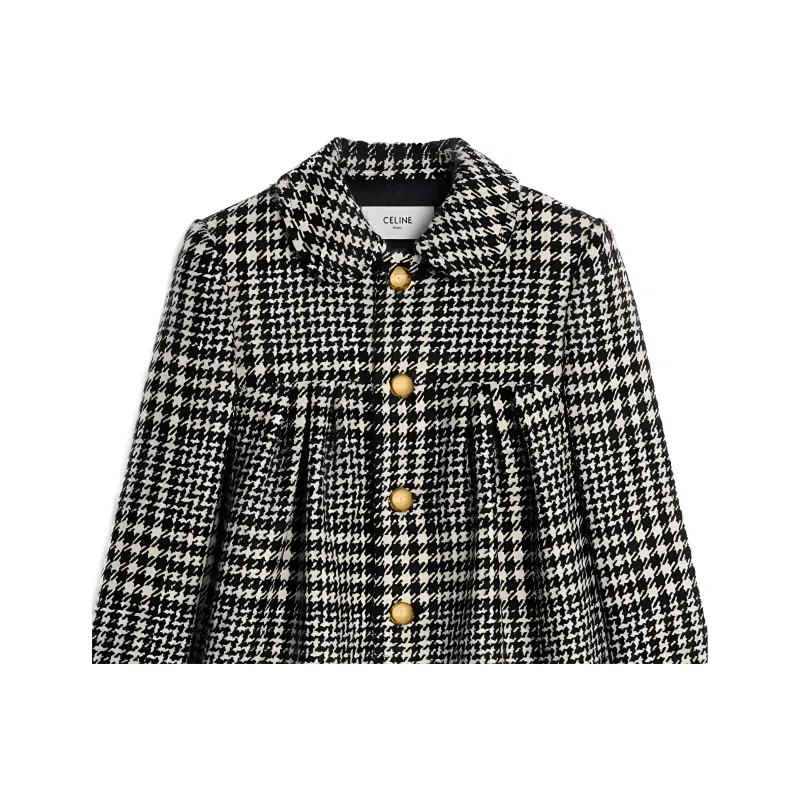 CELINE SS25 Coats Women's Black-2