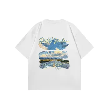 D&W T Shirts Unisex White