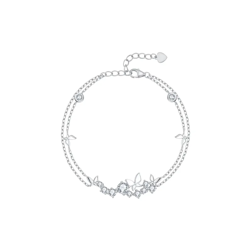 Heart To Heart S925 Silver Bracelets Women's-0