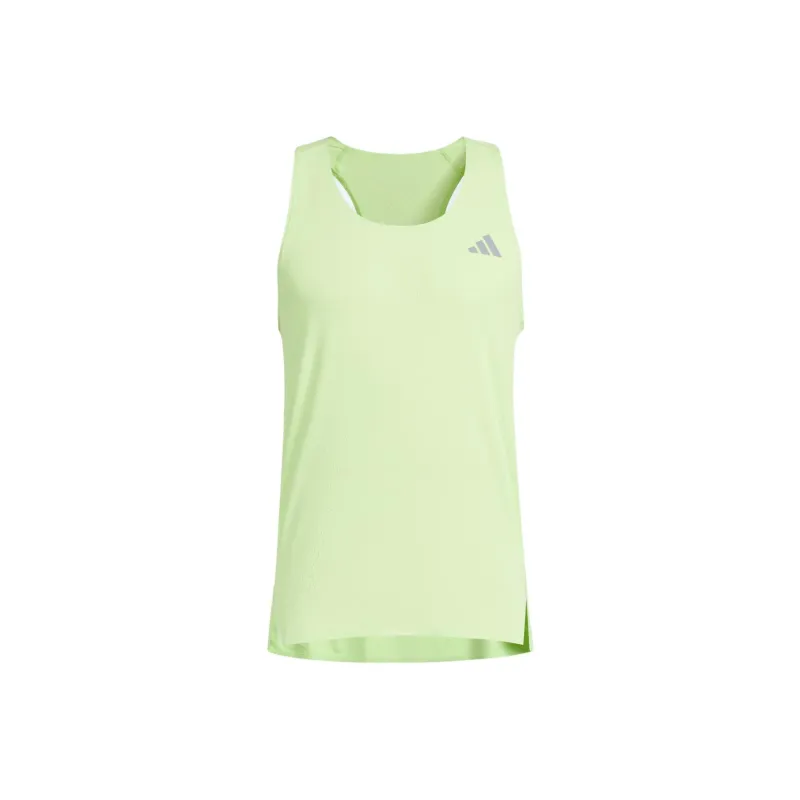 Adidas Tank Top Unisex Pulse Lime Green/Dark Silver Gray-0