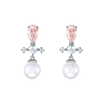 Swarovski Attract Soul Earrings Women's Pink