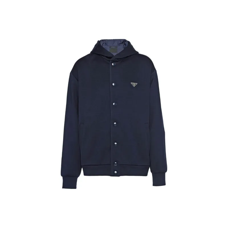 PRADA Jackets Men Marine Blue-0