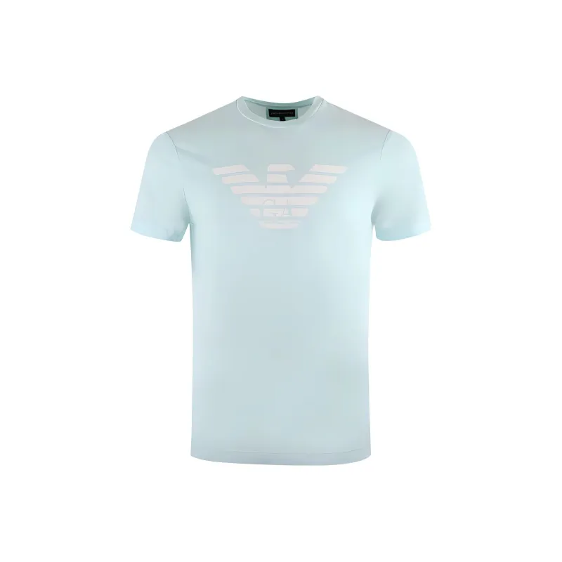 EMPORIO ARMANI T Shirt Men's Cyan-0