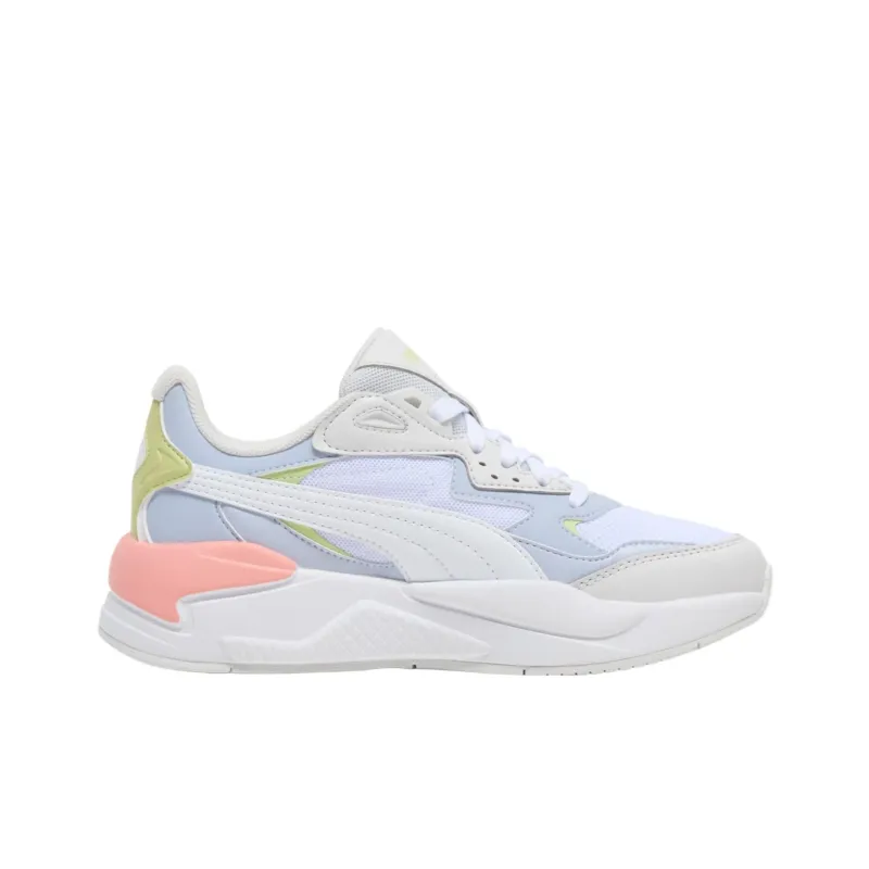 PUMA X Ray Speed Anti Slip Wear Resistant Low Top Casual Shoes Women's Gray White-1