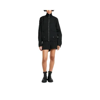 DION LEE Jackets Unisex Black