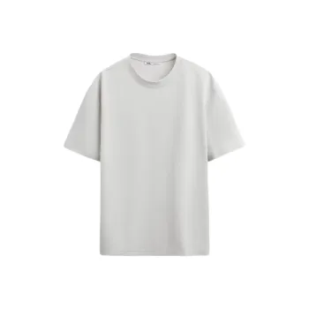 ZARA T Shirts Men Pearl Gray