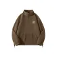 [Double-Sided Fleece-Lined]Coffee (Ma Warm Brown Smiling Chest Logo)