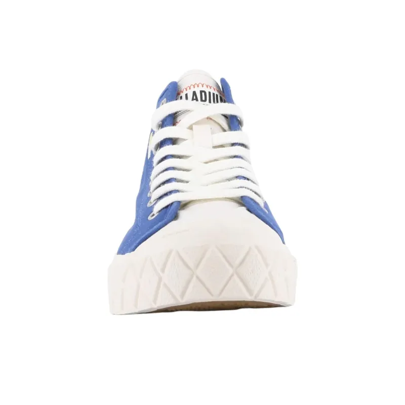 Palladium Palla Ace Anti Slip Wear Resistant Low Top Casual Shoes Unisex Blue-5