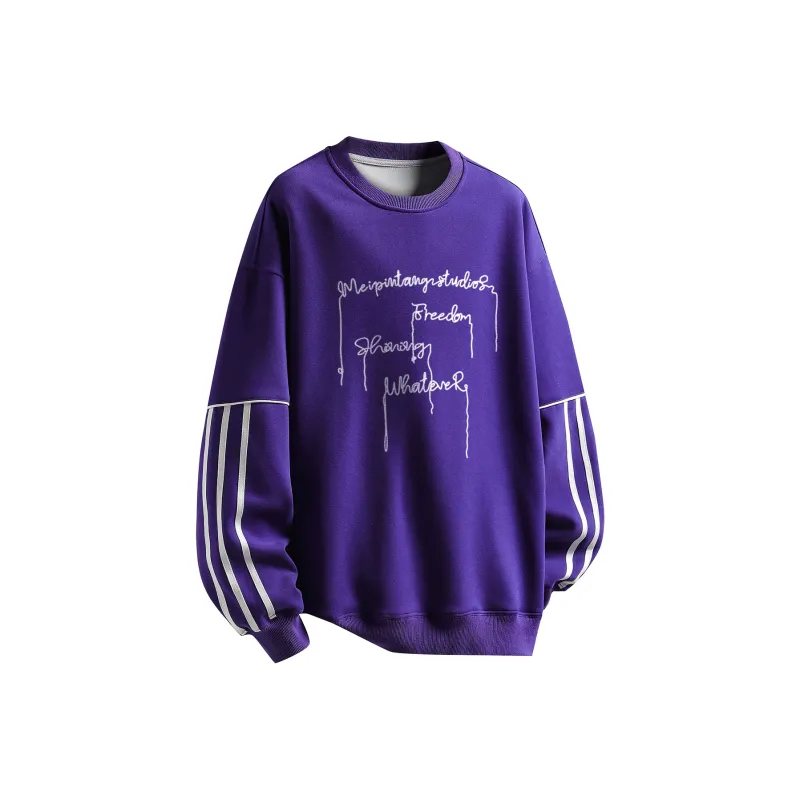MEIPIN TANG Sweatshirt Unisex Coffee Brown-10