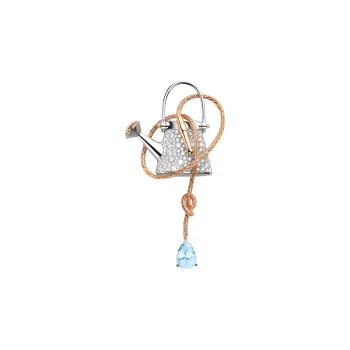 Chaumet Jardins Brooch Women's Silver