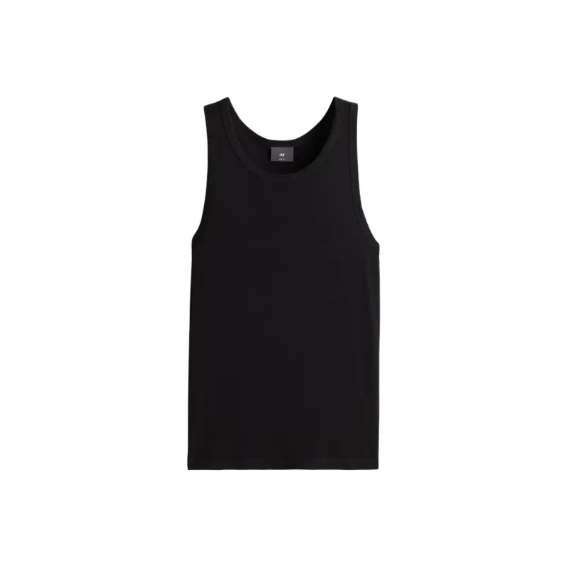 H&M Tank Tops Men Black-0