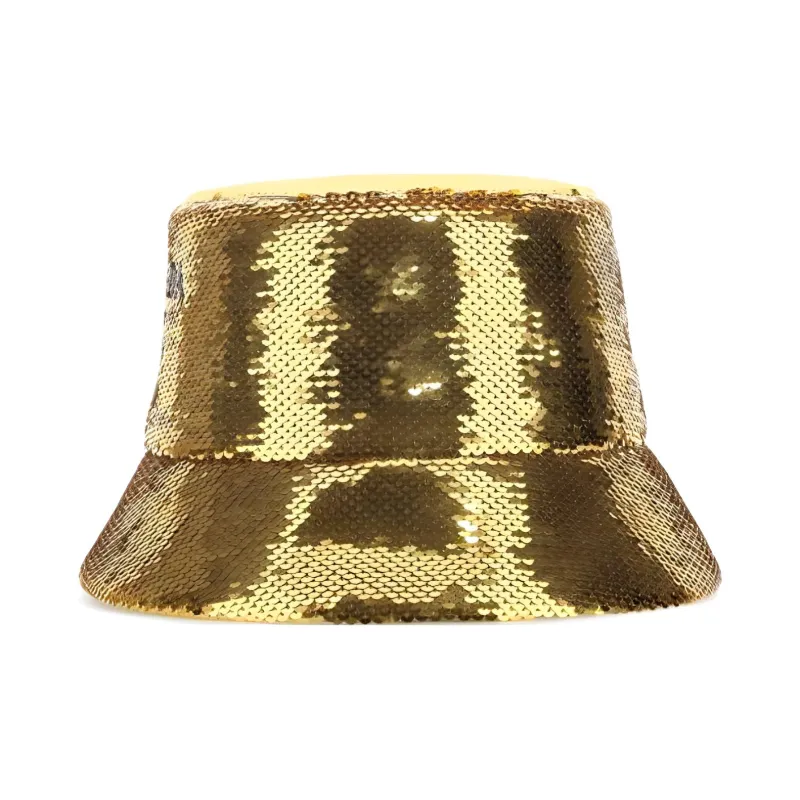 PRADA Sequins Logo Bucket Hat-1