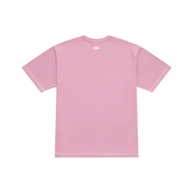 MLB New York Yankees Basic Collection SS25 T Shirt Unisex Pink-1