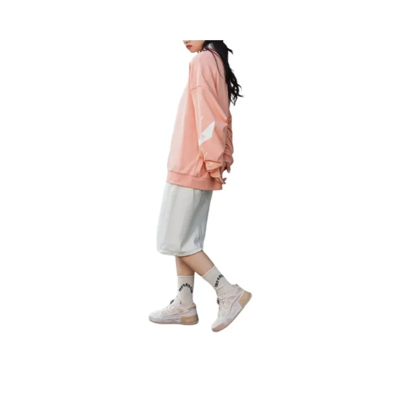 LiNing Sweatshirt Unisex Multicolor Orange Pink-2