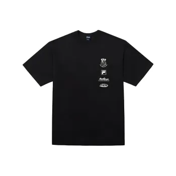 FILA T Shirts Unisex Black