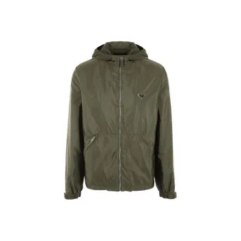 PRADA Re Nylon SS23 Jackets Coats Men's Olive