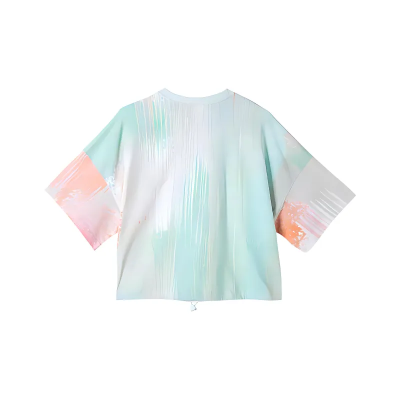 PUMA x POP MART T Shirt Women's White Full Print-1