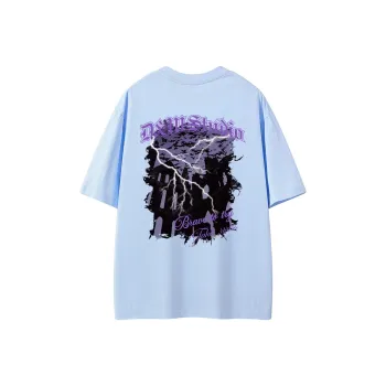 D&W T Shirts Unisex Sky Blue