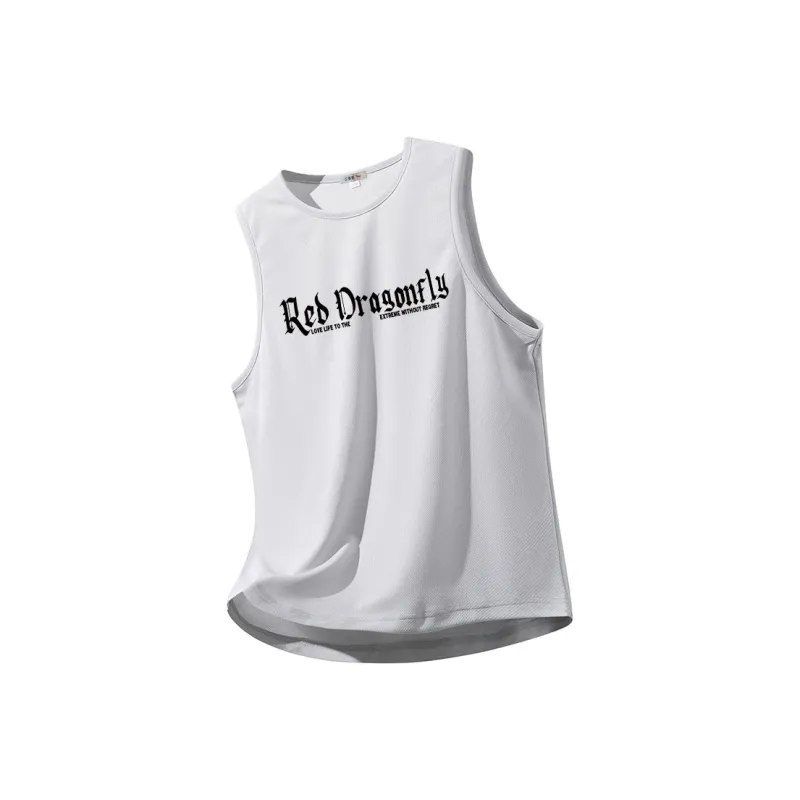 RED DRAGONFLY Tank Tops Unisex-4