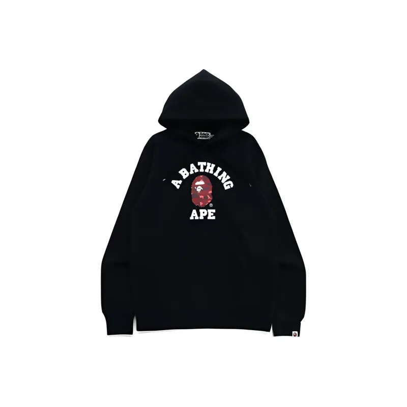 Bape Color Camo College Pullover Hoodie FW21-2