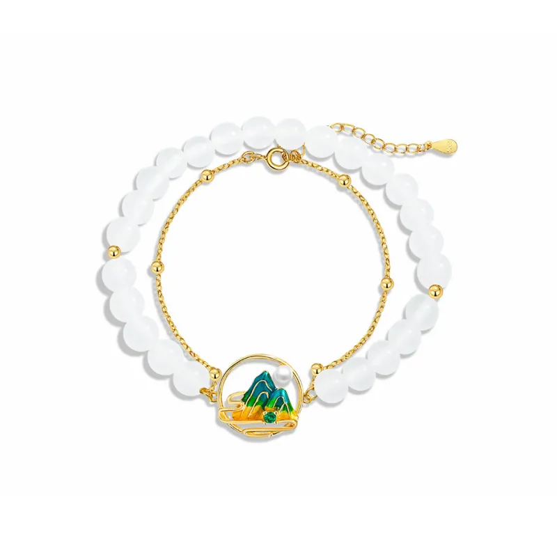 CHINA GOLD Pearl Necklaces Women's-1