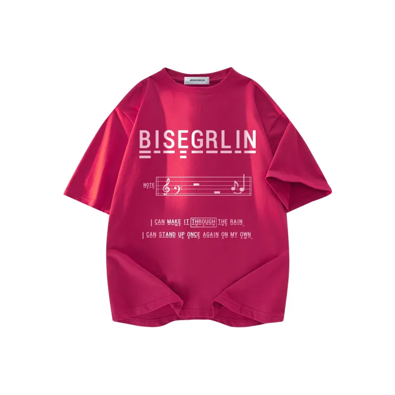 BISEGRLIN Short Sleeved T Shirts Unisex-9
