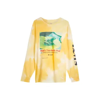 Levis T Shirts Men Yellow