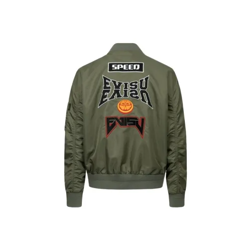 EVISU Jackets Men Dark Army Green