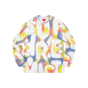 Supreme Half Tone Long Sleeve Top