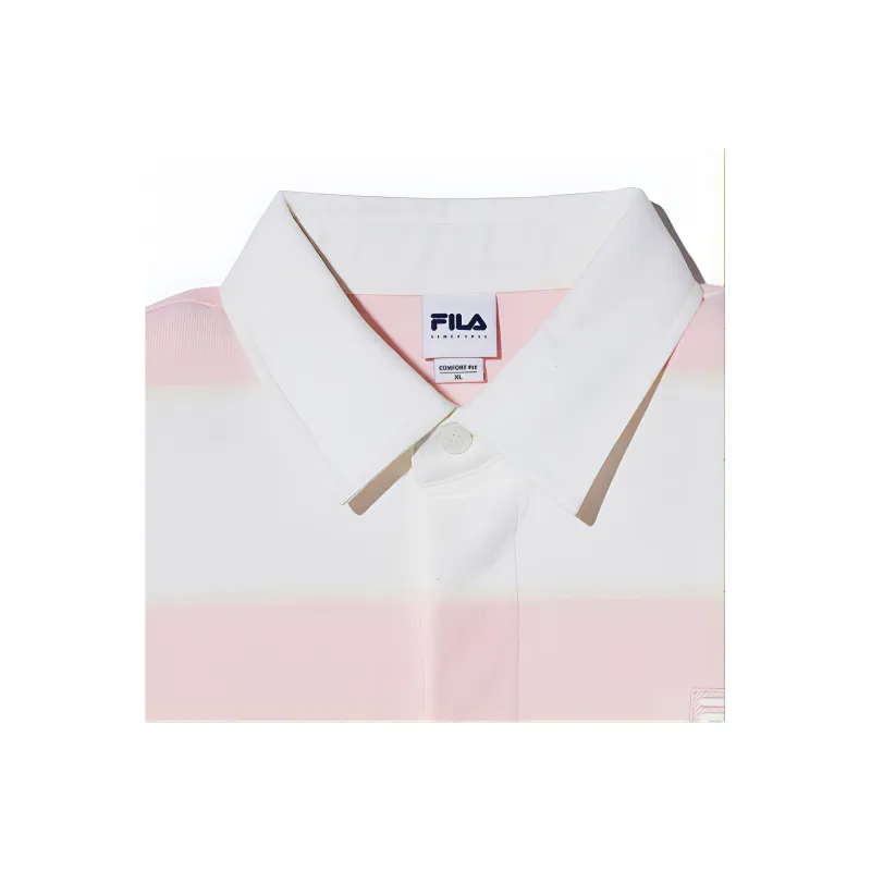 FILA Polo Shirts Unisex Pink-3