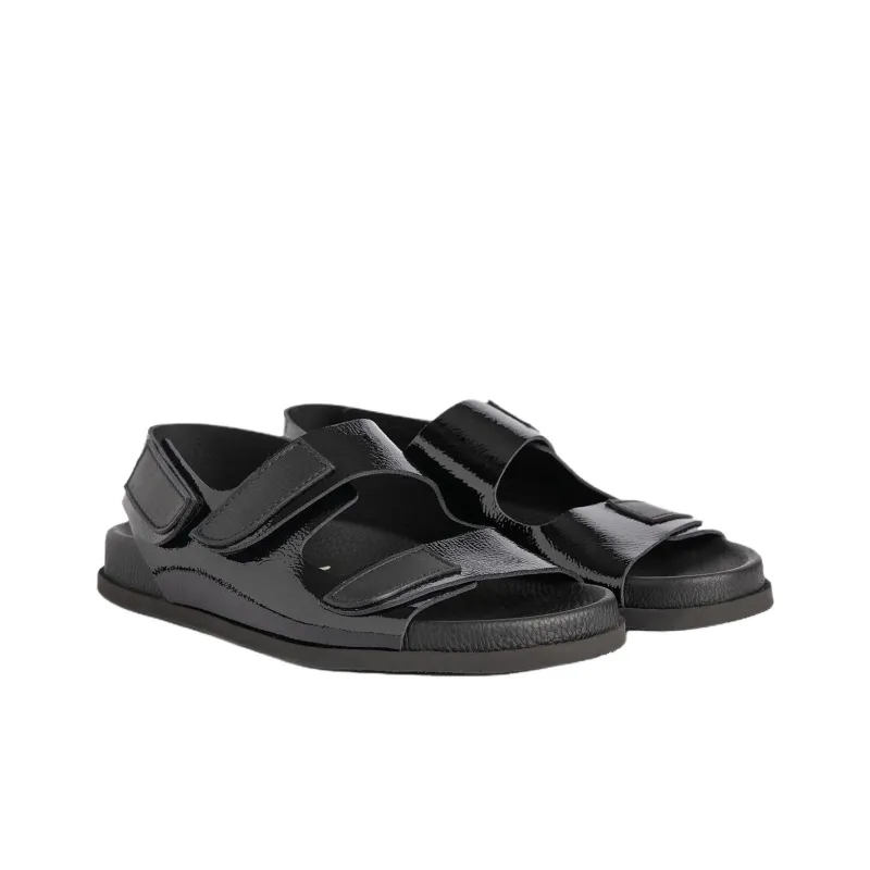 Pedro García Dinka One Strap Sandals Women's Black-1