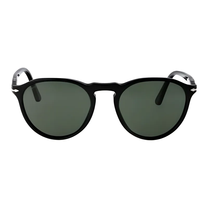 PERSOL Tortoiseshell effect Round frame Sunglasses-1
