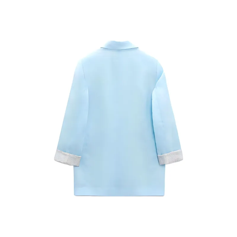 ZARA Business Suits Women's Sky Blue-1