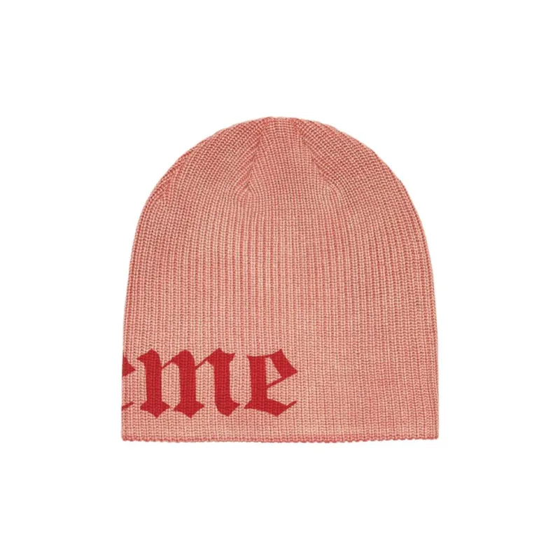 Supreme Old English Printed Beanie-3