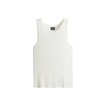 H&M Tank Tops Men Cream