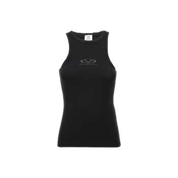 Vetements Logo Printed Sleeveless Tank Top