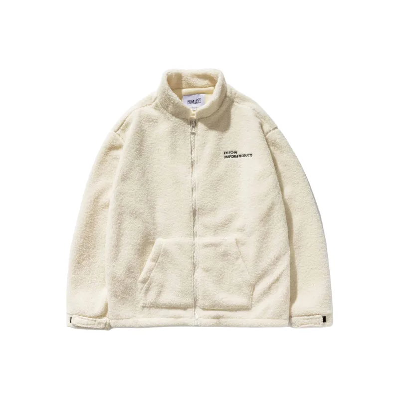 KXLFCHN Loose Fit Thickened Jacket Unisex-0