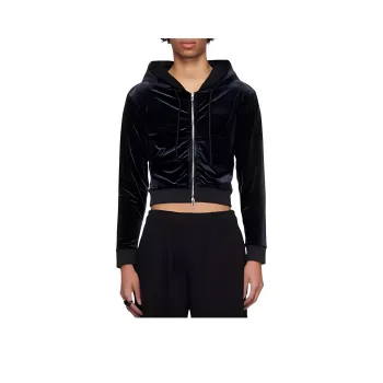 Vetements Logo Detailed Zip-Up Hoodie