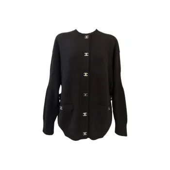 CHANEL Knitwear Unisex Black